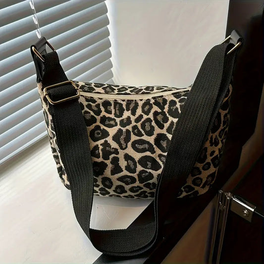 Leopardia crossbody kabelka