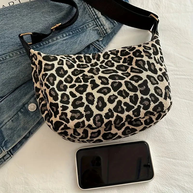 Leopardia crossbody kabelka