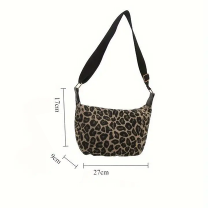 Leopardia crossbody kabelka