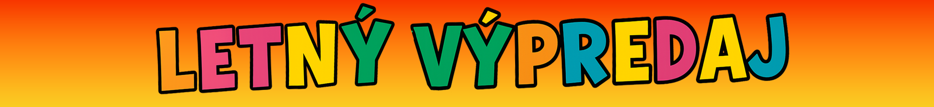 Letný výpredaj banner
